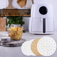 thumbnail image 6 of Round Air Fryer Liners, Set of 200, 8 Inch Air Fryer Parchment Paper/Bamboo Steamer Liners for Air Fryer, Steaming Basket and More(5/6/7/8/9/10in Optional), 6 of 13