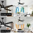 thumbnail image 4 of Skeven Ceiling Fans with Lights and Remote, 60 inch Outdoor Ceiling Fan with Remote, Modern with Lights for Patio Farmhouse Bedroom, 4 of 7