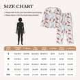 thumbnail image 5 of Uemuo Koi Fish Corals,Spring Summer Pattern Womens Pajama Sets,PJ Set for Women,Pajamas for Women Logo,Long Sleeve Pajama Set for Women,Soft Long Sleeve Top With Pants-Small, 5 of 9