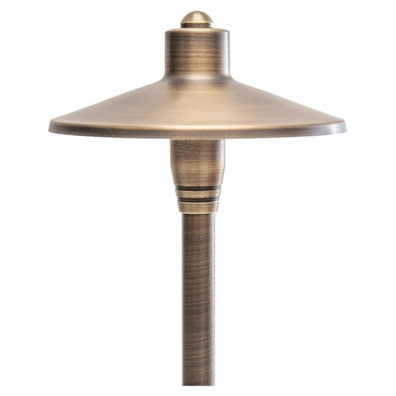 NBBNHH G2 12V Brass Landscape Light - 24 Inch - Warm White LED - way Lighting for Garden, Walkway, Driveway & Patio