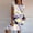 Yellow A, variant on BRGZLK Womens Casual Dresses Loose Round Neck Short Sleeve Floral Print Dress Flowy Summer Beach Sundress with Pocket Sky Blue XXL