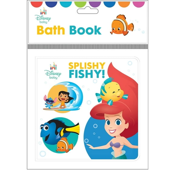 Disney Baby: Splishy Fishy! Bath Book, (Paperback)
