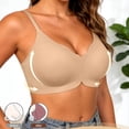 thumbnail image 4 of Yutgune Plus Size Bras For Women Jelly Wireless Full Coverage Scalloped Support For Older Women Bralette, 4 of 7