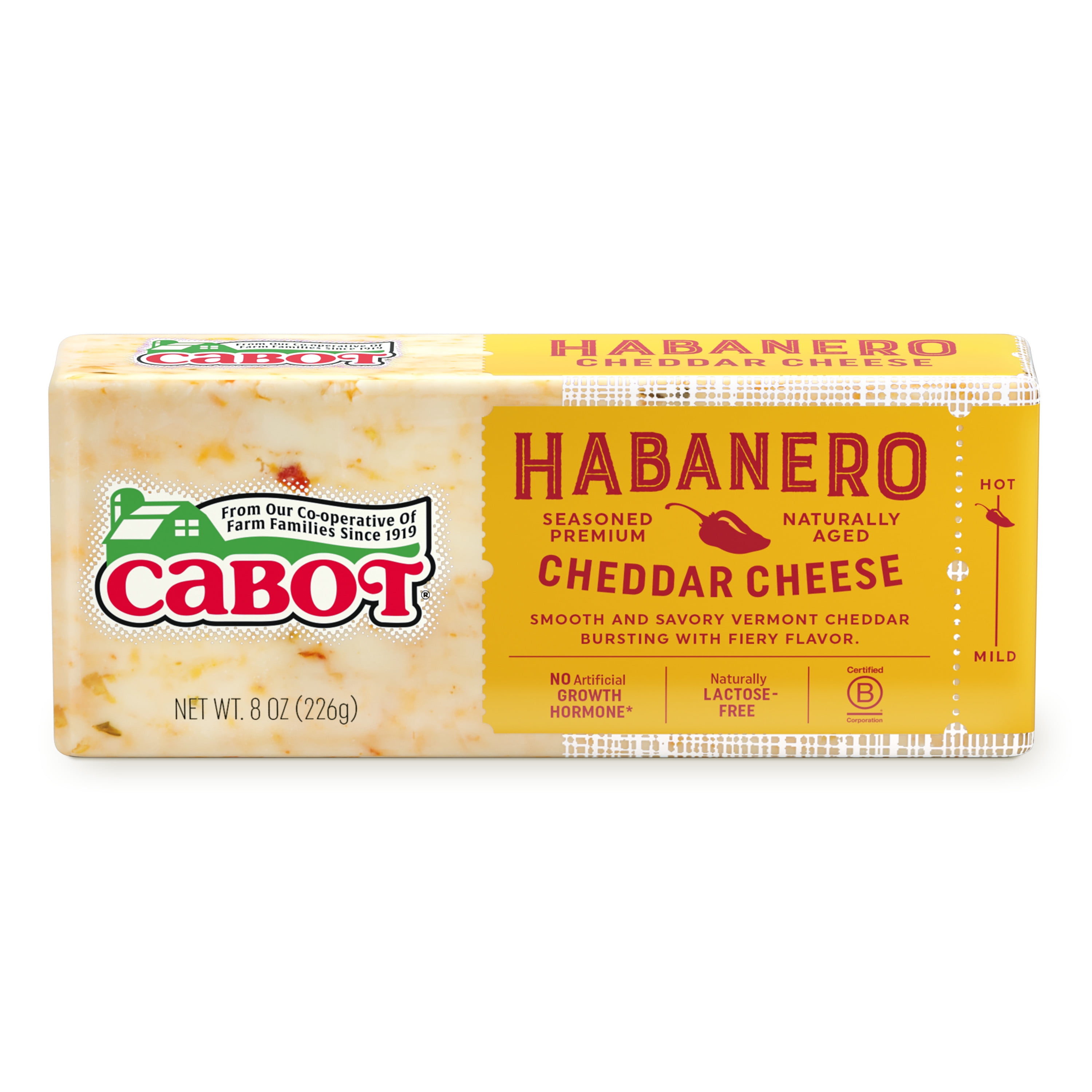 Habanero Cheddar Cheese 8 oz.