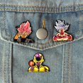 thumbnail image 2 of Pines de solapa de la serie Anime Dragon ball para mochilas, broches de cosas lindas, insignias en mochila, broche para ropa, joyería, 2 of 5