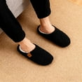 thumbnail image 4 of BERANMEY Women's House Slippers with Memory Foam, Soft Fuzzy Slippers for Womens Non-Slip Indoor Outdoor Slip-On, Cozy Lightweight Warm Bedroom Shoes for Women, 4 of 7