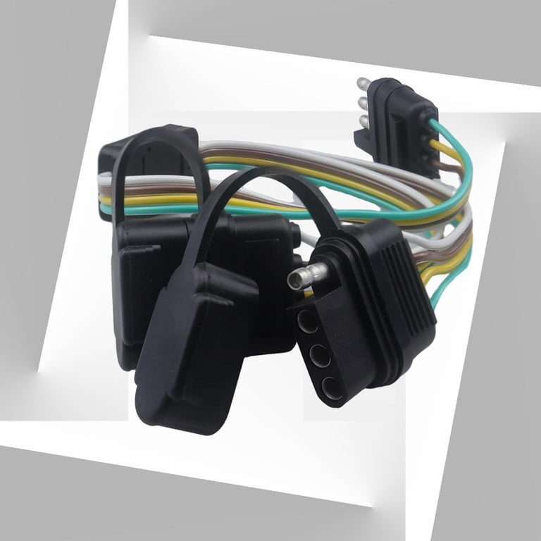 Lexus RX350 Wiring Connector CURT 56217 Vehicle-Side 4-Pin Trailer ...