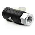 thumbnail image 4 of Industrial Style Safety Air Plug Coupler 1/4" Body 1/4" FNPT Push Button Release, 4 of 4
