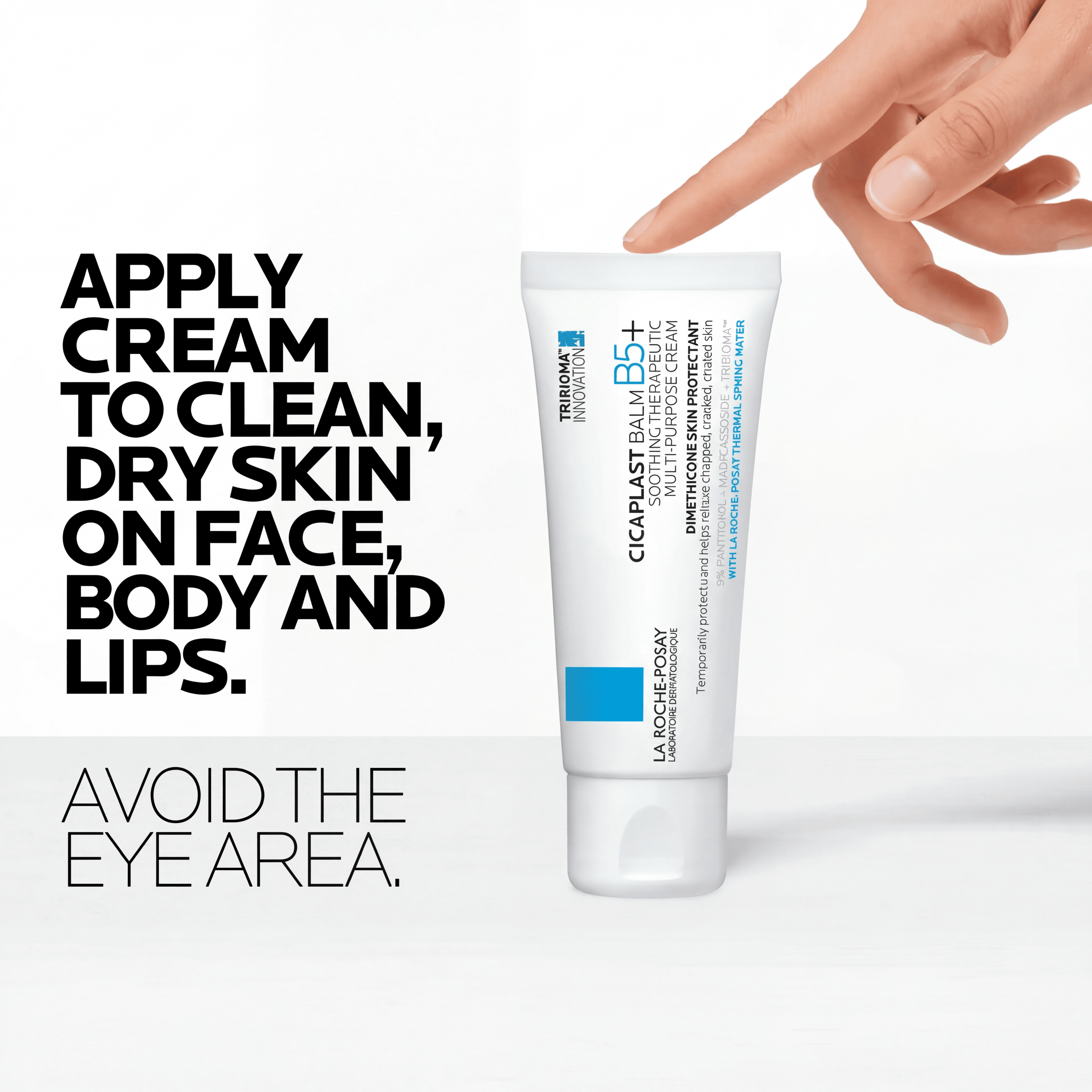 La Roche-Posay Cicaplast Balm B5 for Dry Skin Irritations, 3.38 fl