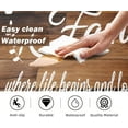 thumbnail image 5 of Farmhouse Kitchen Rugs Anti Fatigue Brown Rustic Wood Letter Kitchen Mat Mats for Floor Waterproof Comfort Standing Non-Skid Floor Mats Decor 17.3 x 28 +17.3 x 47 Inches Set of 2 Home Decor, 5 of 6
