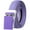 Lavender, variant on Automatic Ratchet Belt for Women Kids Boys and Girls Genuine Leather Belt - Trim to Fit