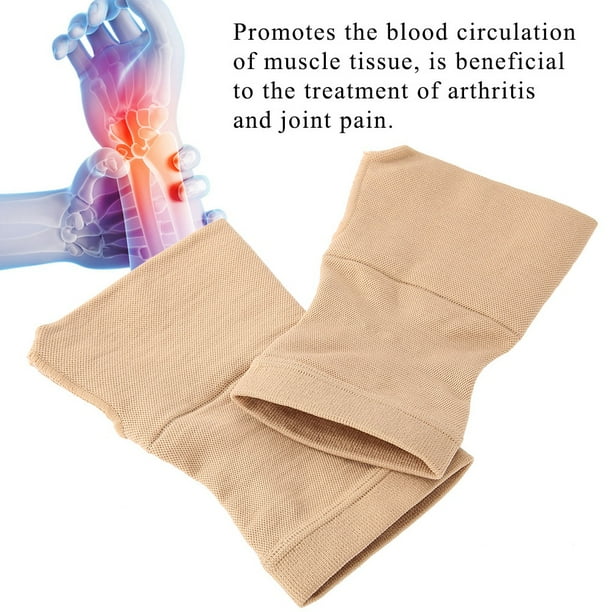 Muñequera esguince férula Ecomeon Soporte de Pulgar Muñeca Antebrazo Ajustable para Esguince Lesiones Artritis Caqui M