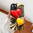 thumbnail image 2 of Love Art Heart Design Vibrant Artistic iPhone Case Valentine's Day Gift for Lovers, Compatible with iPhone 11/12/13/14/15/16 (Pro Max/Plus), 2 of 9