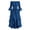 01# Blue, variant on Victorian Dress Renaissance Costume, Vintage Off Shoulder Flared Sleeve Irregular Hem Long Dress, Women Gothic Witch Dress for Halloween Costumes, 02# Red M