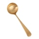 thumbnail image 4 of Cuchara de latón, cuchara de cocina, utensilios de cocina, utensilios de cocina multiusos reutilizables Cucharón de sopa, 4 of 9
