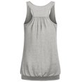 thumbnail image 2 of KBZDBZC Tank Tops Women Women Letters Printing Sleeveless O-Neck Vest Tank Shirt Tunic Blouse Tops Tank Top Womens Tank Tops Loose Fit Womens Summer Tops(Gray,S), 2 of 3