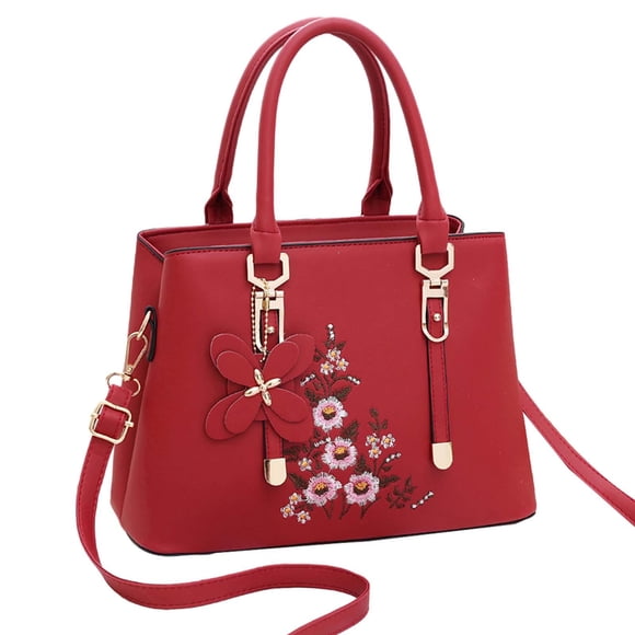 Bolso de Hombro Perfecl para Mujer Cruzado Gran Capacidad Rojo