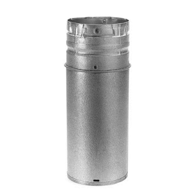 Dura-Vent 3PVP-12A Adjustable Length Pipe - Galvalume