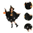 thumbnail image 2 of Disfraz de Halloween Yinane Para niños con alas de murciélago 80x110 cm Negro, 2 of 8