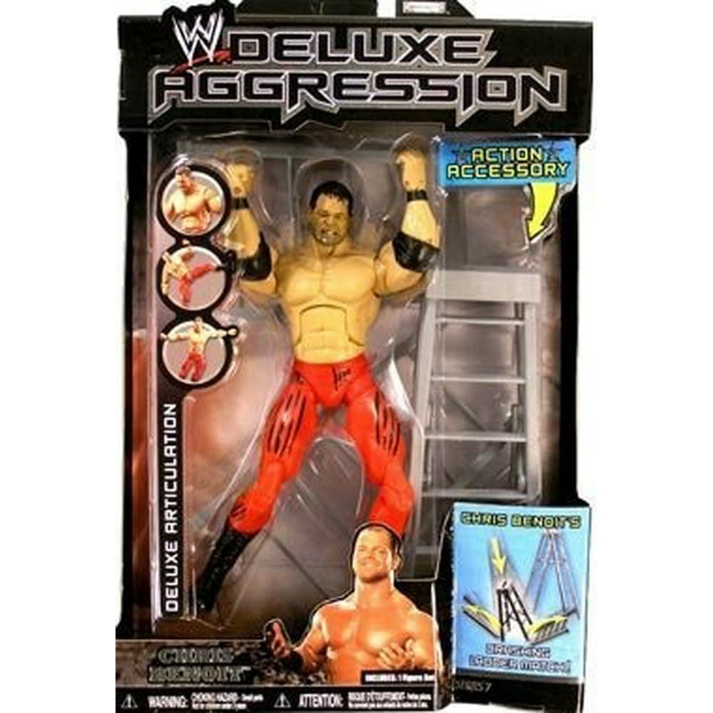 WWE Wrestling Deluxe Aggression Series 7 Chris Benoit Action Figure - Walmart.com - Walmart.com