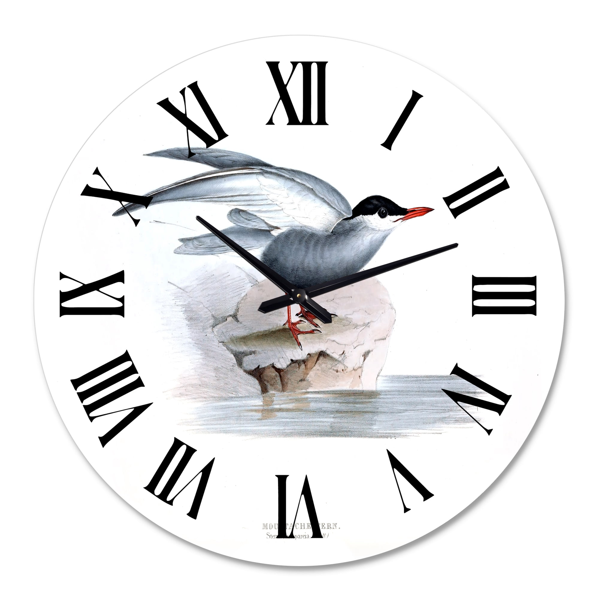 Designart 1 in Quartz Traditional Wall Clock
