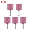 thumbnail image 1 of 5Pcs 6mm Shank Abrasive Mounted Stone Cylinder for Rotary Tool Grinding Wheel 6X25, 1 of 9