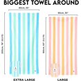 thumbnail image 2 of Dock & Bay Beach Towel - Quick Dry, Sand Free - Compact, Lightweight - 100% Recycled - Includes Bag, 2 of 6