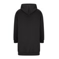 thumbnail image 5 of Women's Zip Up Hoodies Oversized Fleece Long Sweatshirts Casual Long Sleeve Hoodie Jacket Coat, 5 of 8