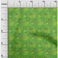 thumbnail image 1 of oneOone Viscose Jersey Green Fabric Batik Fabric For Sewing Printed Craft Fabric By The Yard 60 Inch Wide - OU, 1 of 5