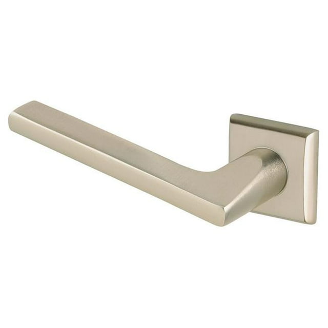Baldwin 5162150RDM Single Right Dummy Lever with R017 Rose & Concealed Screws, Satin Nickel