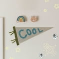 thumbnail image 2 of WonderBee Pale Blue Rainbow Decorative Painted Wall Hook Ideal Decor for Child's Bedroom, Nursery for Girls & Boys Genuine Beech Wood, Easy to Install, Sturdy Metal Screw Included, 2 of 6