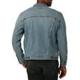 thumbnail image 3 of Wrangler Men's Denim Trucker Jacket, 3 of 5