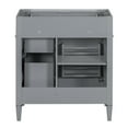 thumbnail image 3 of Euroco 30'' Bathroom Vanity without Top Sink, Modern Bathroom Storage Cabinet with 2 Drawers and a Tip-out Drawer (NOT INCLUDE BASIN), 3 of 6