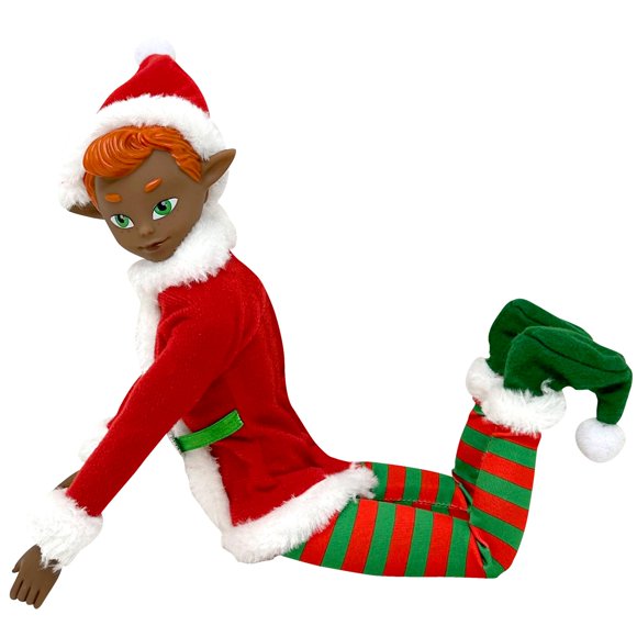 The Original Elf Christmas Dolls Muñeca Elf De Navidad De 12"" Elfo De Juguete Para Niños O D?Cor Mini Muñecas De Elfo De Juguete Para Navidad Decoraciones De Elfos De Navidad Pequeños Duendes Posable