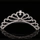 thumbnail image 4 of Corona de aleación para niña, tocado de amor, accesorios para el cabello de princesa, peineta de diamantes de imitación, corona de cumpleaños de perlas, 4 of 6