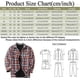 thumbnail image 5 of Men's Winter Coat Short Thick Fleece Lining Parka Transition Jacket A5 Orange XL, 5 of 5