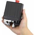 thumbnail image 4 of Interruptor de presión del compresor de aire de 4 salidas 90-120 PSI 240V piezas del compresor de la válvula de Control del interruptor de presión JAMW Sencillez, 4 of 5
