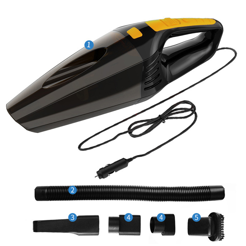 Enowise Portable Car Home Vacuum Cleaner Strong Suction Wet Dry Use Auto Car Vacuums For Quick