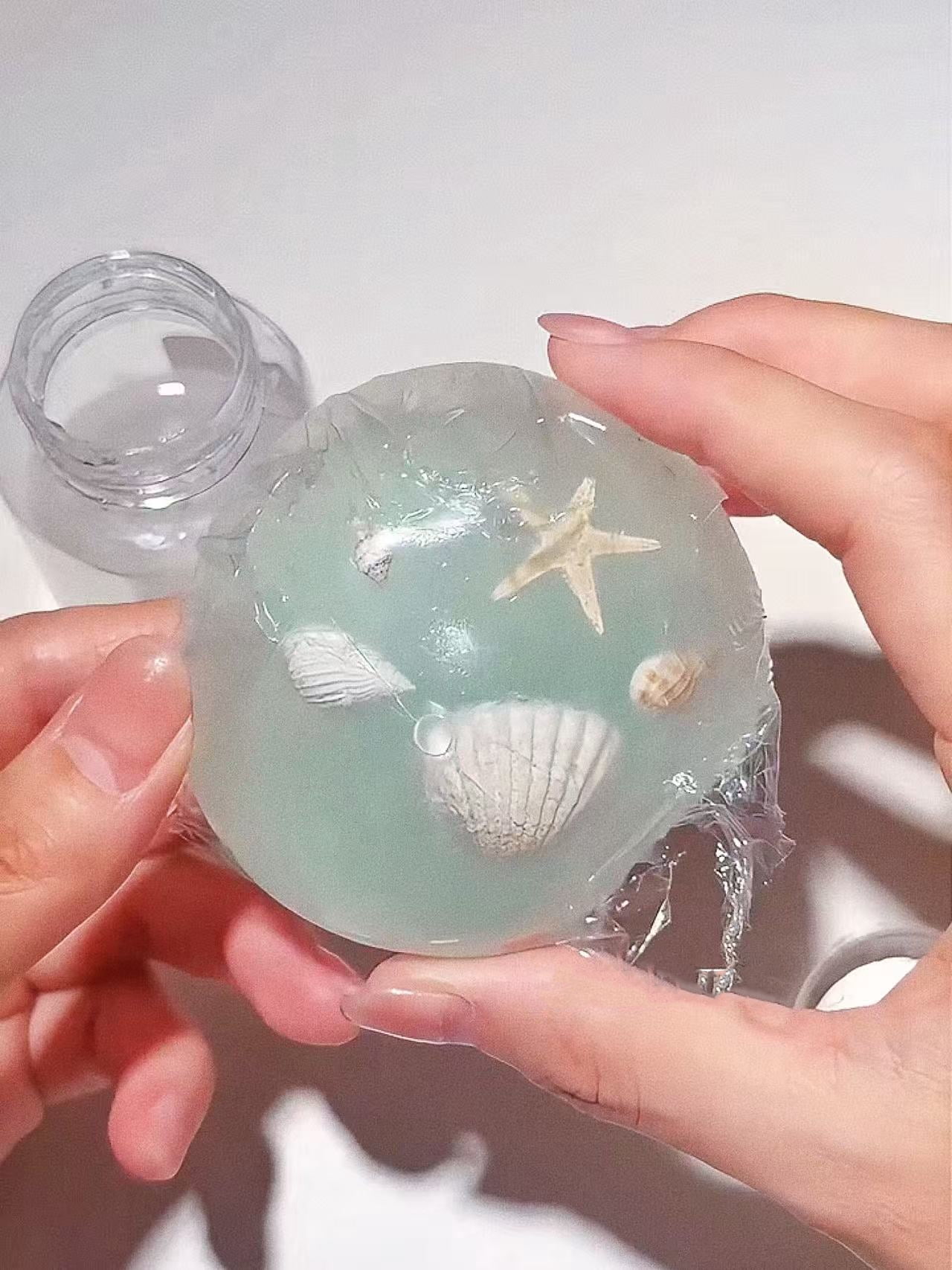 Multi-Color Coconut Oil Balm Stress Ball - Squeeze for ASMR Sensory Relief, Adult Fidget Gadget for Anxiety & Focus