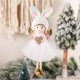 thumbnail image 1 of Muñeco de Ángel de Navidad para el hogar, adornos colgantes para árbol de Navidad, decoración de Año Nuevo, 2024, 1 of 4