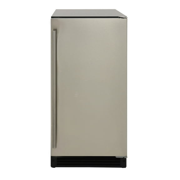 Maxximum Premium Indoor Full Dice Ice Machine, 15", 50 lbs, in Stainless Steel Finish (MAXSIM15SS)