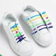thumbnail image 2 of Cordones elásticos de silicona para adultos y niños, 60 uds., cordones perezosos, 2 of 5