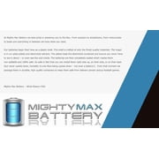 12V 7Ah Battery Replacement for American Safety 1270