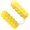 Yellow, variant on Spiky Grippie Keychain For Stress Relief And Stress Management Portable Textured Charm Toy With Soft Spikes