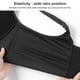 thumbnail image 2 of Guardurnaity Sujetador de mujer Cierre frontal completo Forma CDE Sujetador de dama 7 filas Correa de hombro ajustable Ropa interior Bralette Lencería fajas Negro 48/110CDE Guardurnaity CE013517-08B, 2 of 6