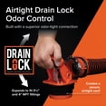 thumbnail image 6 of (2 pack) Camco Rhino RV Sewer Hose Elbow with Drain Lock Adapter for Camping, 1 Pack - Orange (39730), 6 of 9