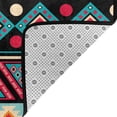 thumbnail image 2 of DouZhe Bohemian Southwestern Native Retro Pattern Area Rugs Non-Slip Machine Washable Floor Mat, Modern Style Carpet Doormat, 63x48 inches, 2 of 6