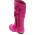 thumbnail image 3 of Kali Footwear Girls Event Jr Faux Suede Ruffle Boots, 3 of 7