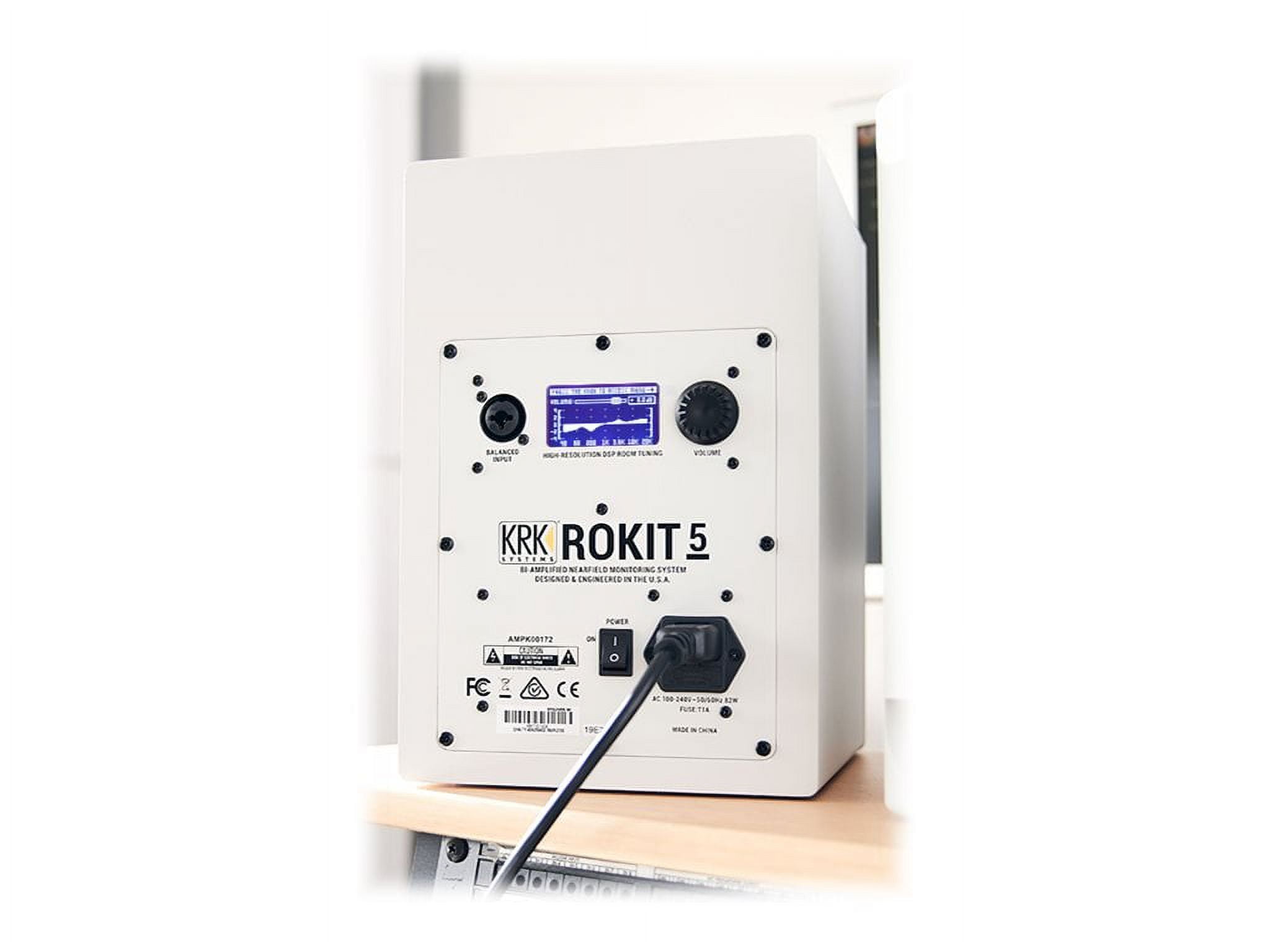 KRK / RP5 G4 WN ROKIT 白 2本 モニタースピーカー オーディオ機器 KRK / RP5 G4 WN ROKIT 白 2本 モニタースピーカー オーディオ機器