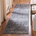 thumbnail image 2 of SAFAVIEH Vintage Wilford Damask Runner Rug, Dark Grey/Light Grey, 2'2" x 8', 2 of 7